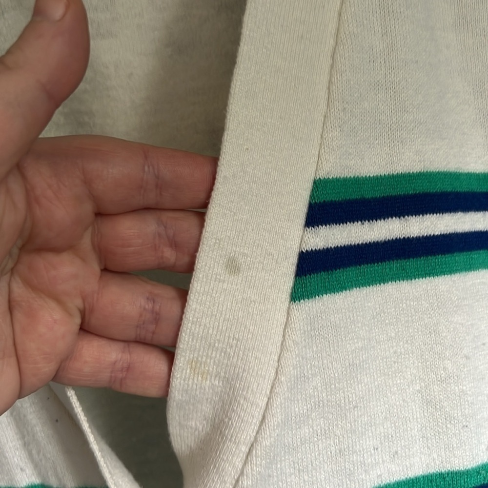 Forever 21 stripped white cardigan - Picture 6 of 11